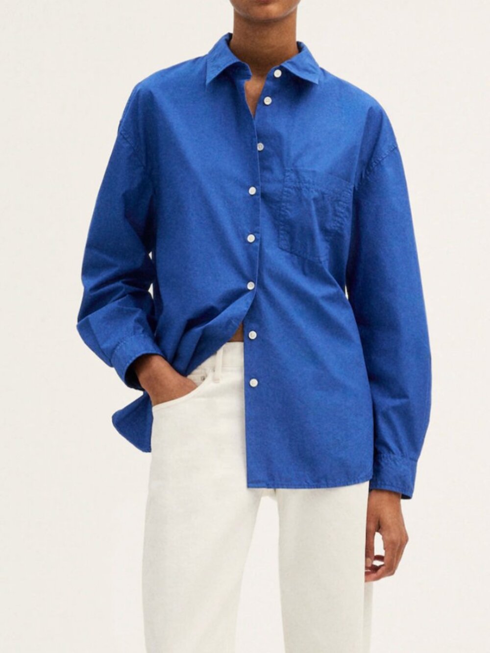 Madewell Easy Shirt in Poplin